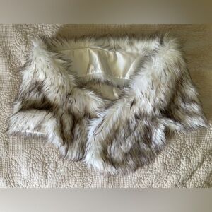 Faux Fur Shawl